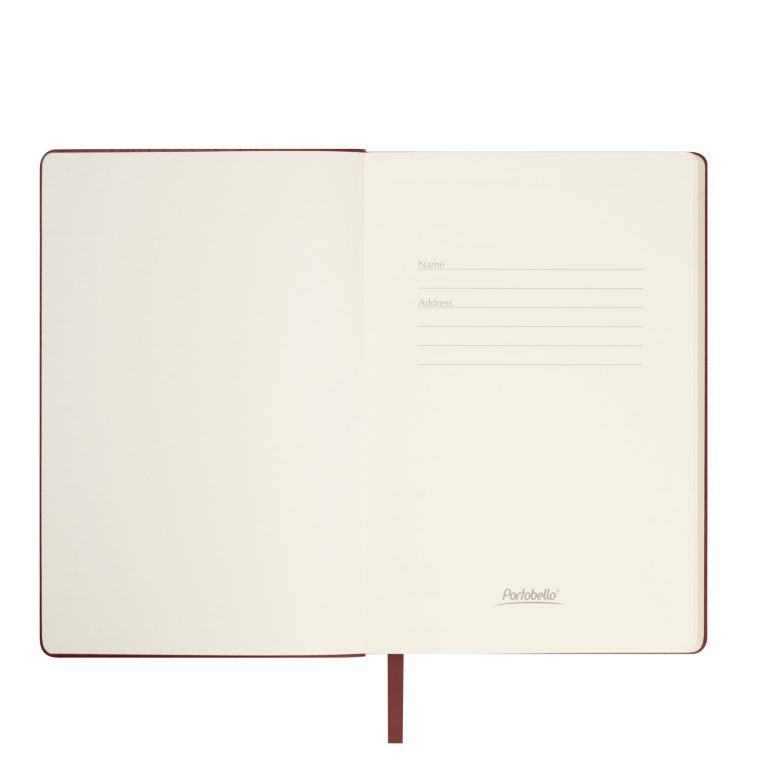 Ежедневник Стар (Star) недатированный, бургунди (без упаковки, без стикера) — изображение 8