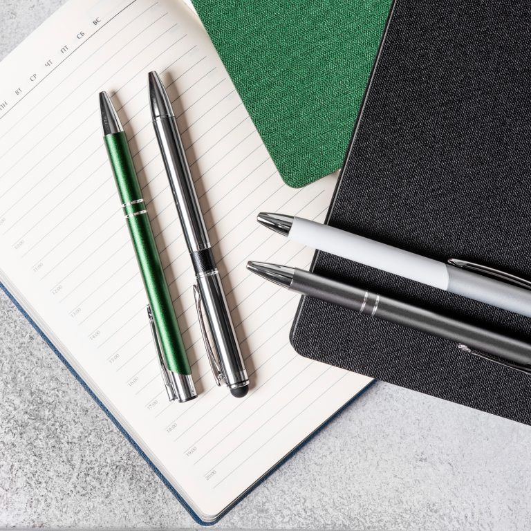 Шариковая ручка Альфа Нео (Alpha Neo), серая — изображение 5