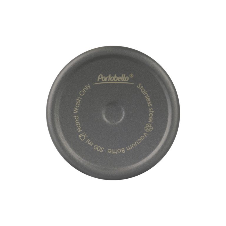 Термобутылка вакуумная герметичная Соренто (Sorento), серая, гладкое покрытие — изображение 4