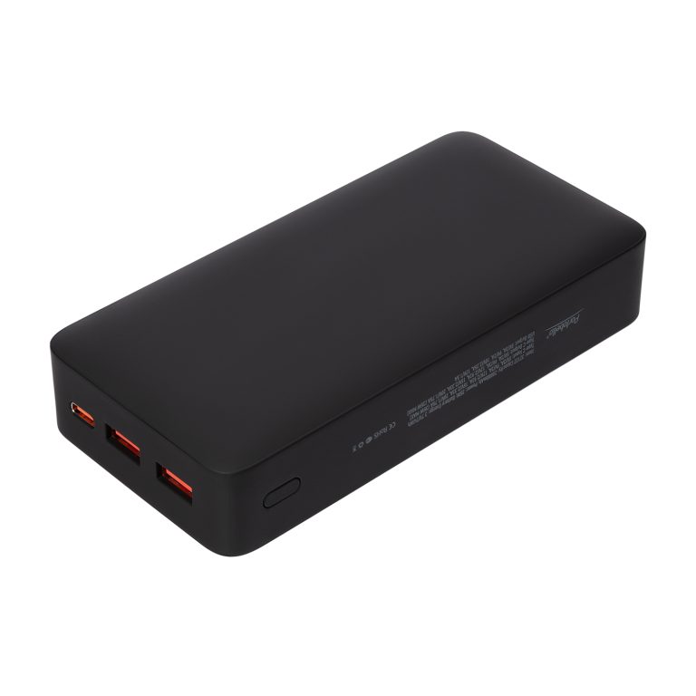 Внешний аккумулятор с подсветкой Анкор Плюс PD (Ancor PD Plus) 20000 mAh, черный — изображение 2