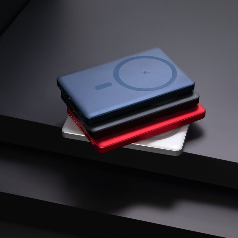 Внешний аккумулятор Атлантис (Atlantis) PD 5000mAh с функцией беспроводной зарядки 15W, красный — изображение 10