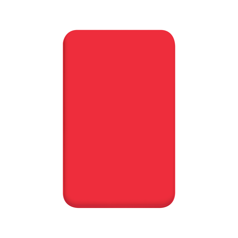 Внешний аккумулятор Ларго PD (Largo PD) 5000mAh с функцией беспроводной зарядки 15W, красный — изображение 4