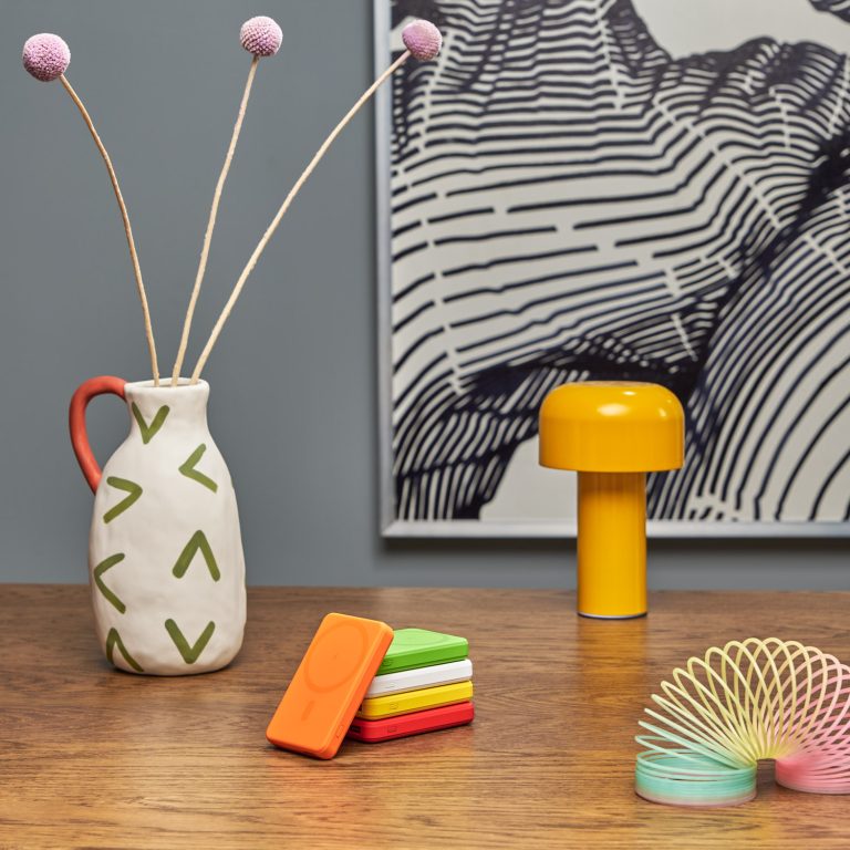 Внешний аккумулятор Ларго PD (Largo PD) 5000mAh с функцией беспроводной зарядки 15W, оранжевый — изображение 10