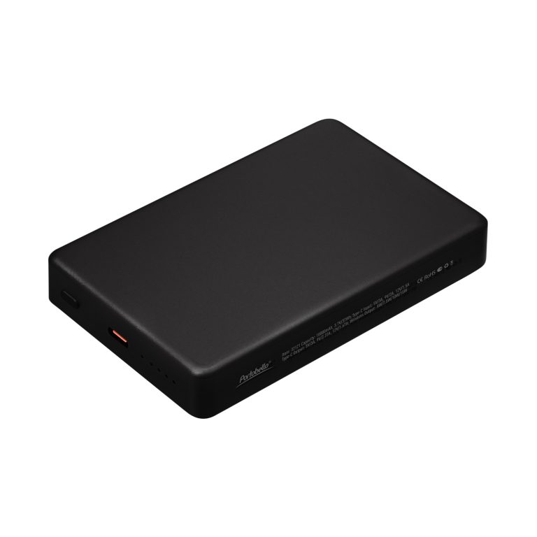 Внешний аккумулятор Атлантис Плюс PD (Atlantis PD Plus) 10000mAh с функцией беспроводной зарядки 15W, черный — изображение 2