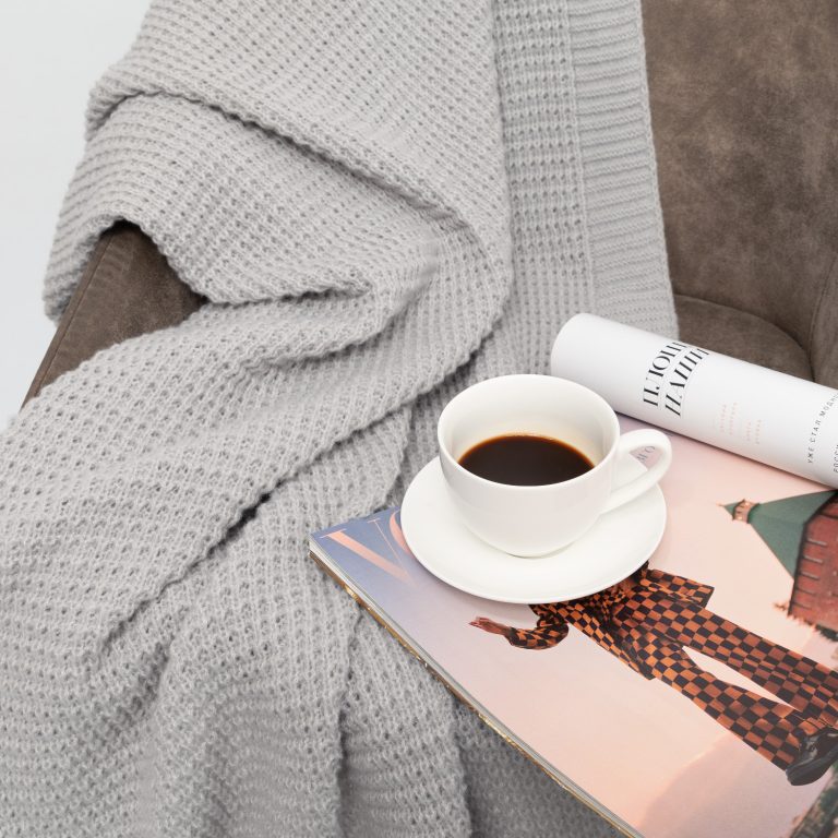 Плед Мальта Софт (Malta Soft) вязаный, 160*90 см, серый — изображение 5