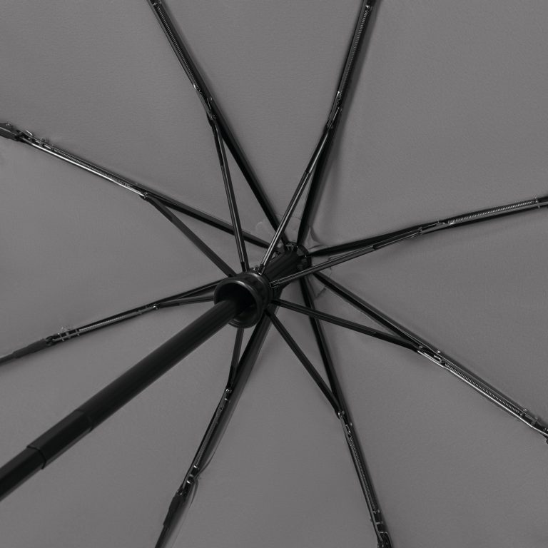 Зонт складной Азимут (Azimut), серый — изображение 4