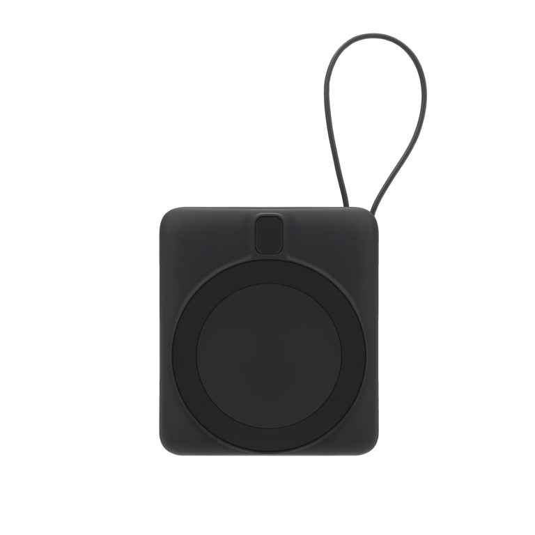 Внешний аккумулятор с подсветкой Риттер PD (Ritter PD) 10000mAh с функцией беспроводной зарядки 15W, черный — изображение 5