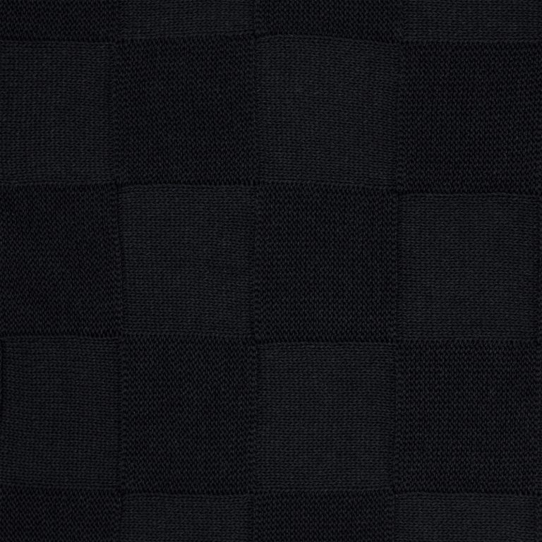 Плед Селла (Cella) вязаный, темно-синий (без подарочной коробки) — изображение 4