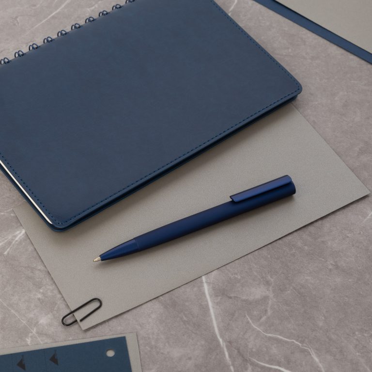 Шариковая ручка Аспен (Aspen), синяя — изображение 5