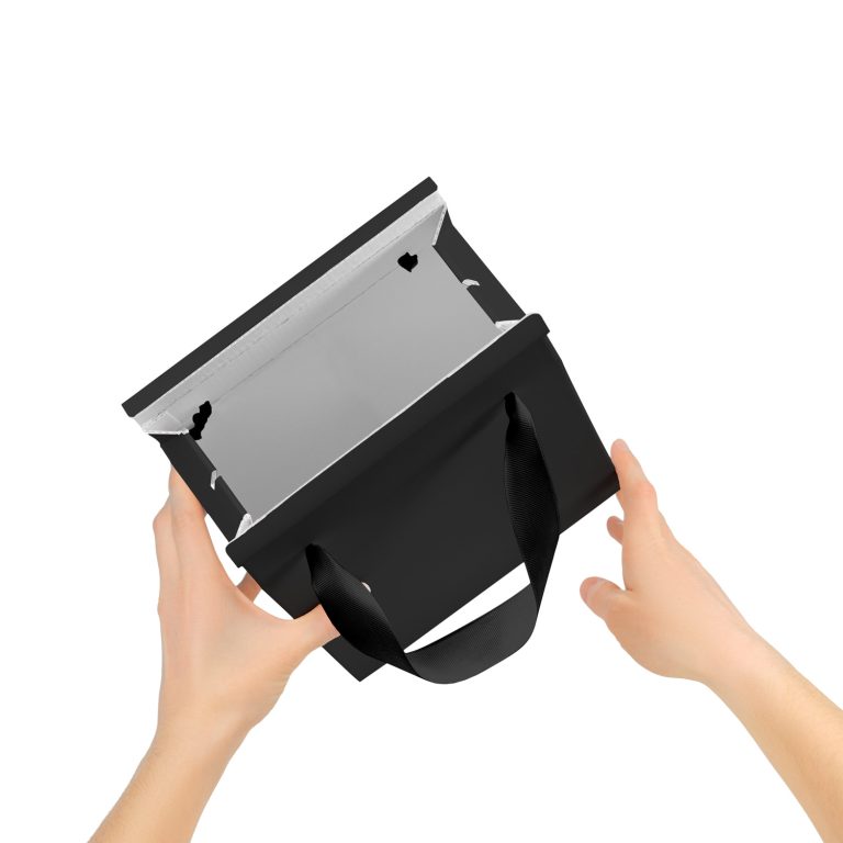 Подарочная коробка-пакет универсальная малая, черная — изображение 2