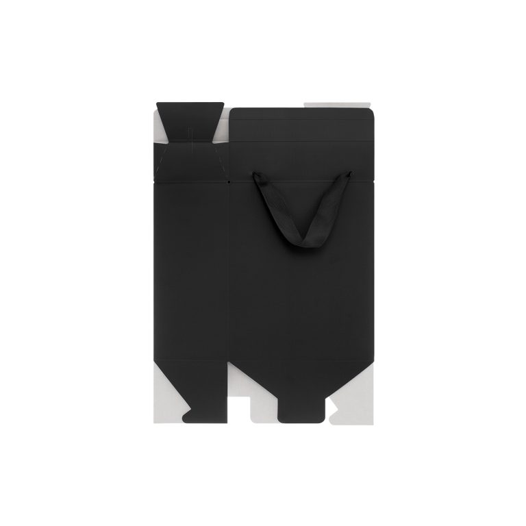 Подарочная коробка-пакет универсальная малая, черная — изображение 3