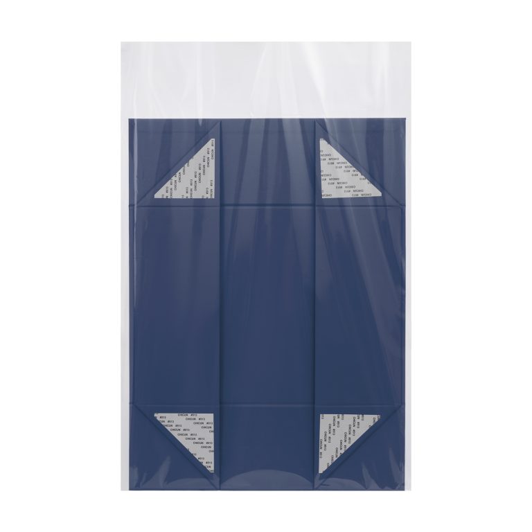 Подарочная коробка-трансформер средняя, синяя — изображение 5