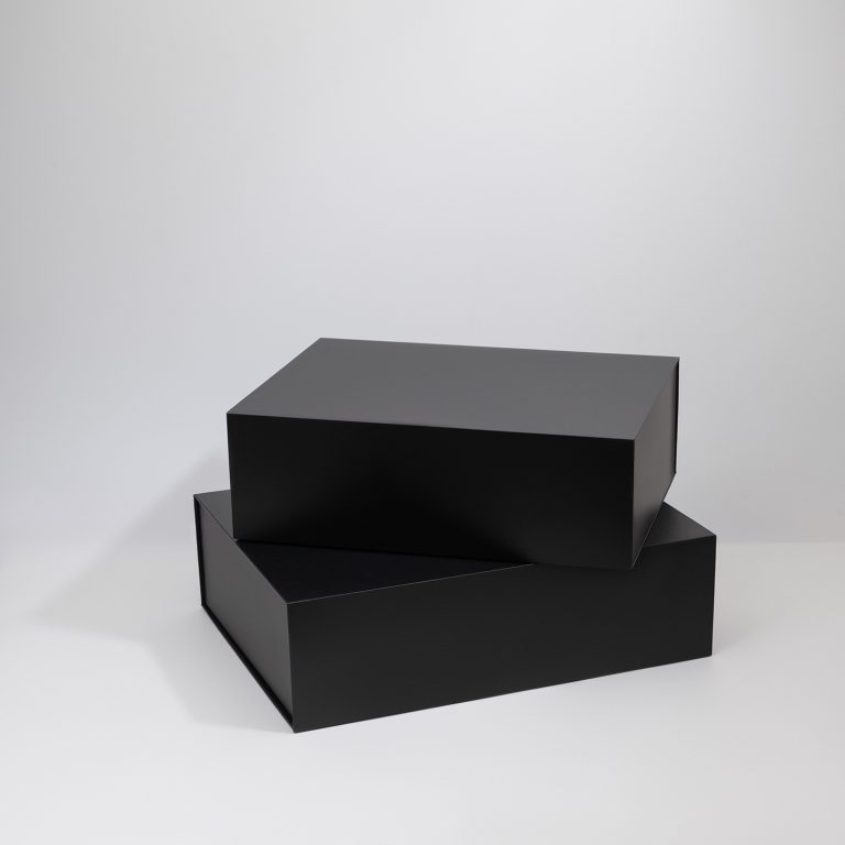 Подарочная коробка-трансформер большая, черная — изображение 6