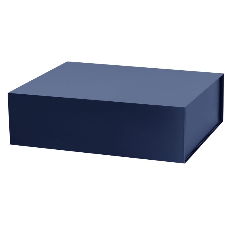 Подарочная коробка-трансформер большая, синяя — изображение 2