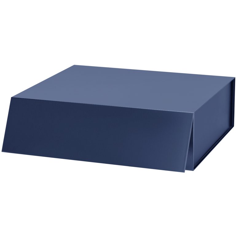 Подарочная коробка-трансформер большая, синяя — изображение 3