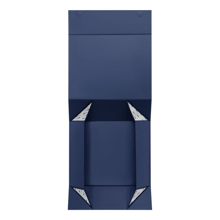 Подарочная коробка-трансформер большая, синяя — изображение 4