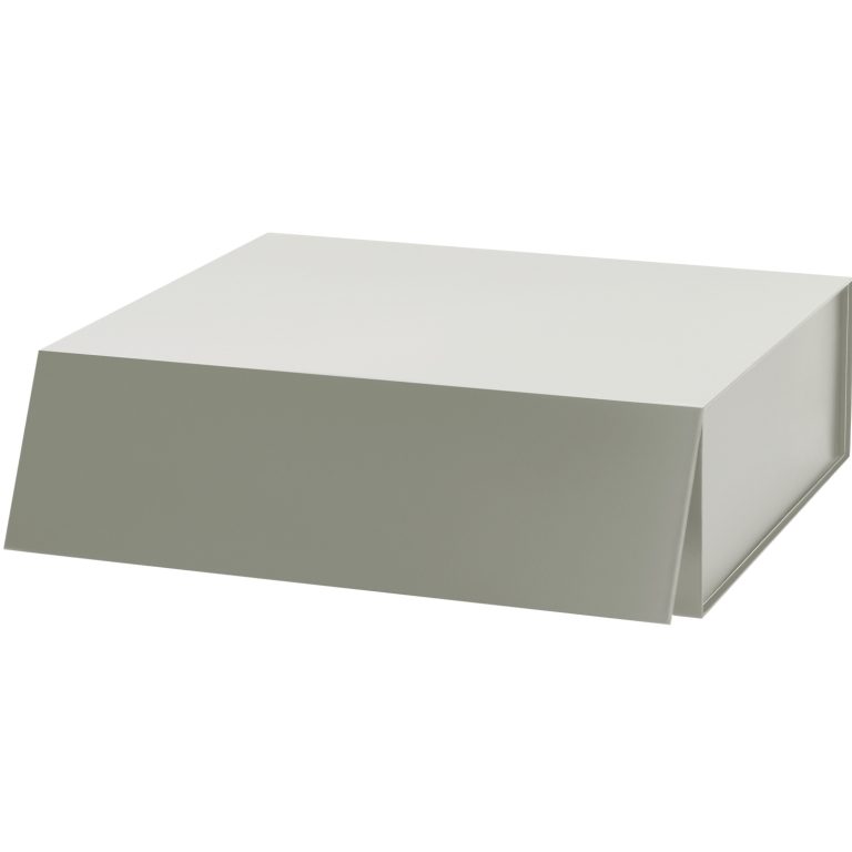 Подарочная коробка-трансформер большая, серая — изображение 3