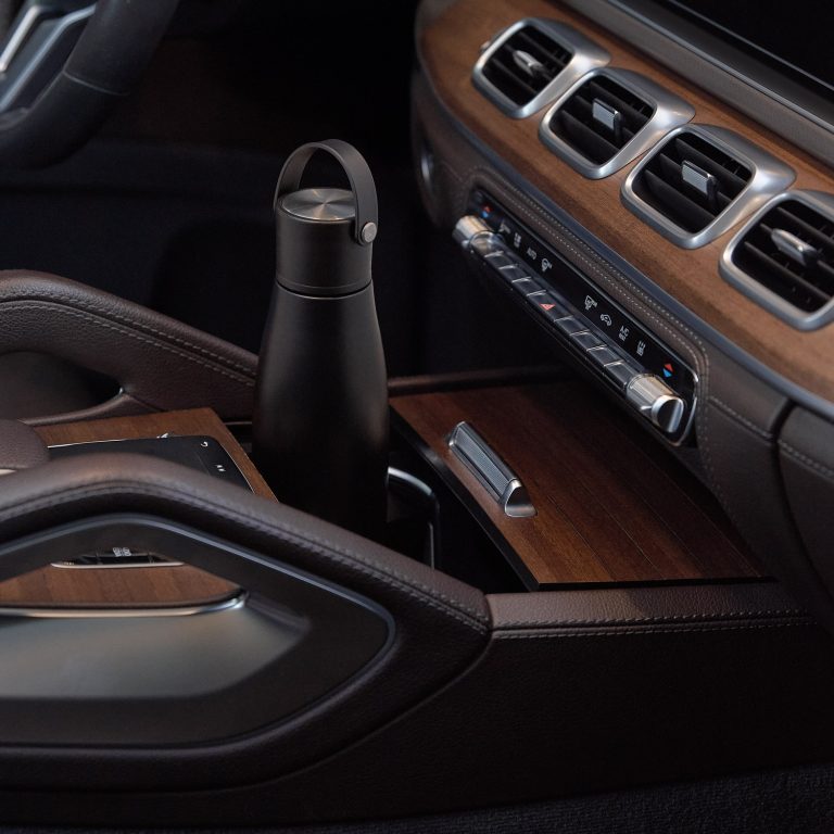 Термобутылка вакуумная герметичная Боска (Bosca), черная — изображение 8