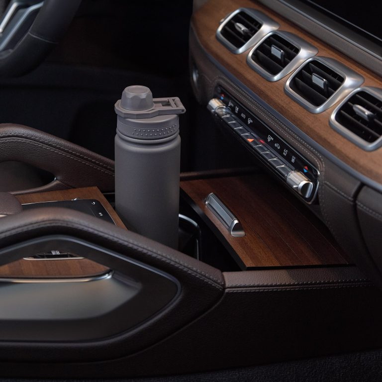 Термобутылка вакуумная герметичная Савона (Savona), синяя — изображение 9