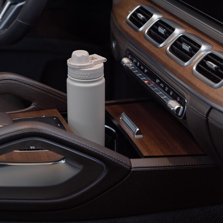 Термобутылка вакуумная герметичная Савона (Savona), бежевая — изображение 10