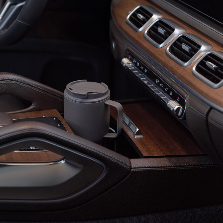 Термокружка вакуумная Авентура (Aventura), синяя — изображение 9