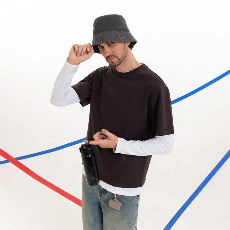 Футболка унисекс Раст Нео (Rust Neo), 240 гр., коричневый, размер M/L — изображение 2