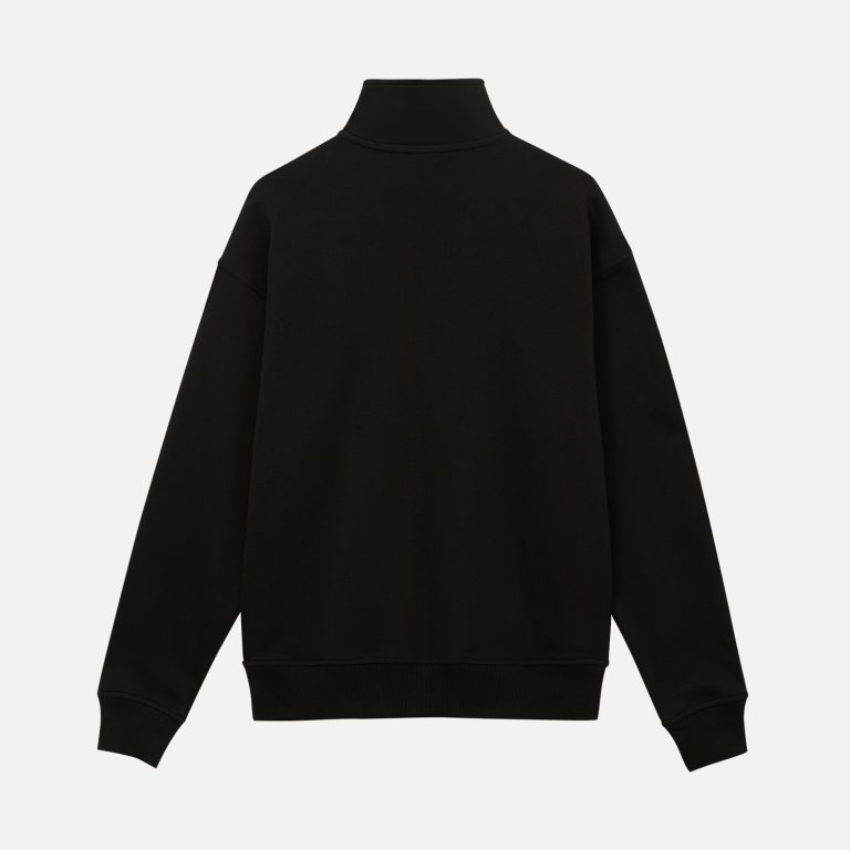 Толстовка на молнии унисекс Флоу (Flow), черная, размер 3XL/4XL — изображение 9