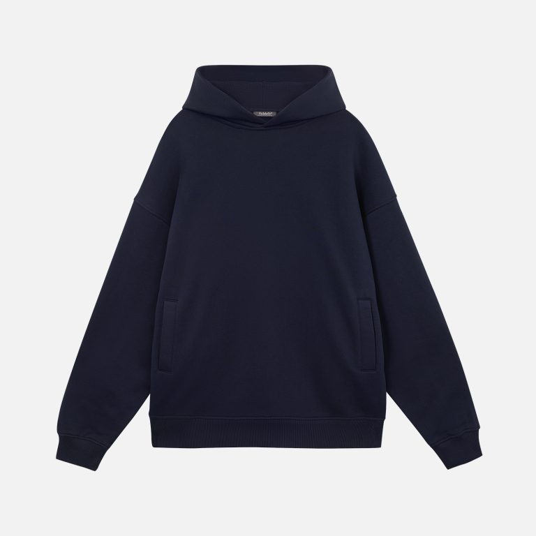 Худи оверсайз унисекс Фьюжн (Fusion), темно-синий, размер 3XL/4XL — изображение 8