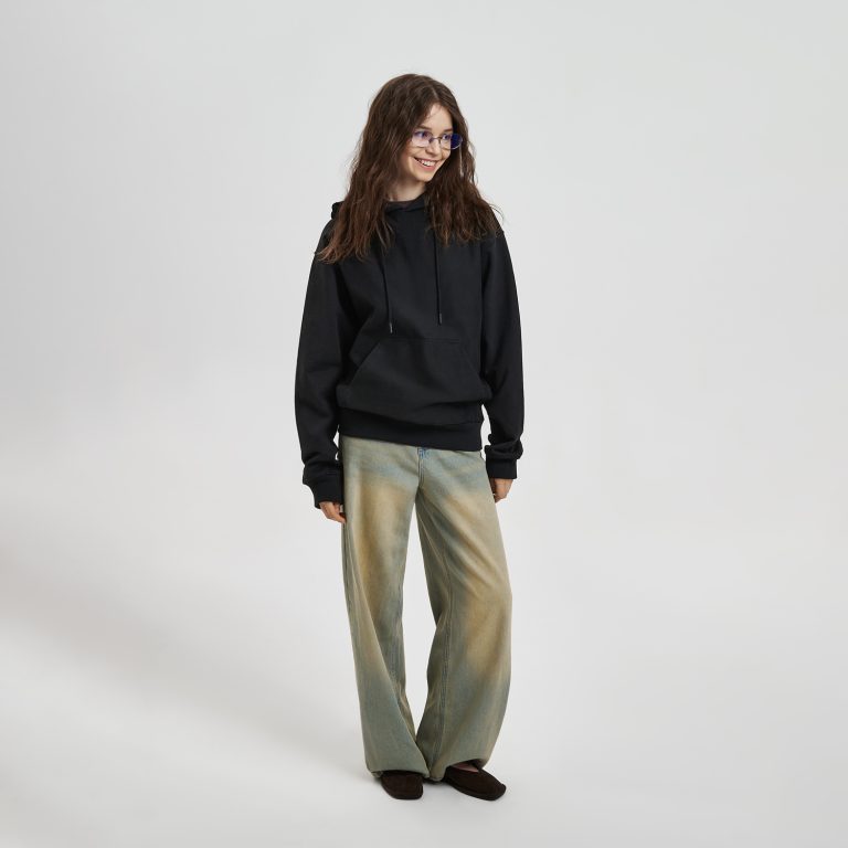 Худи релакс унисекс Адвенче (Adventure), черный, размер XL/2XL — изображение 4