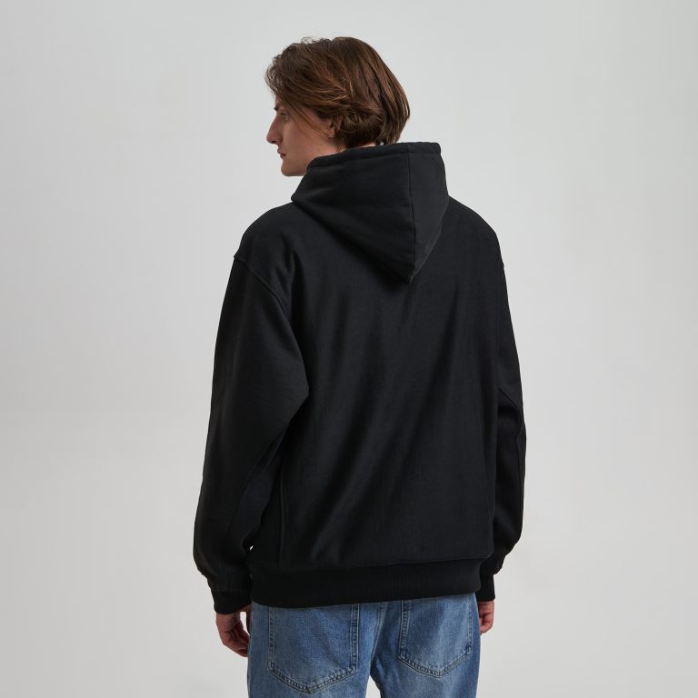 Худи релакс унисекс Адвенче (Adventure), черный, размер 3XL/4XL — изображение 6