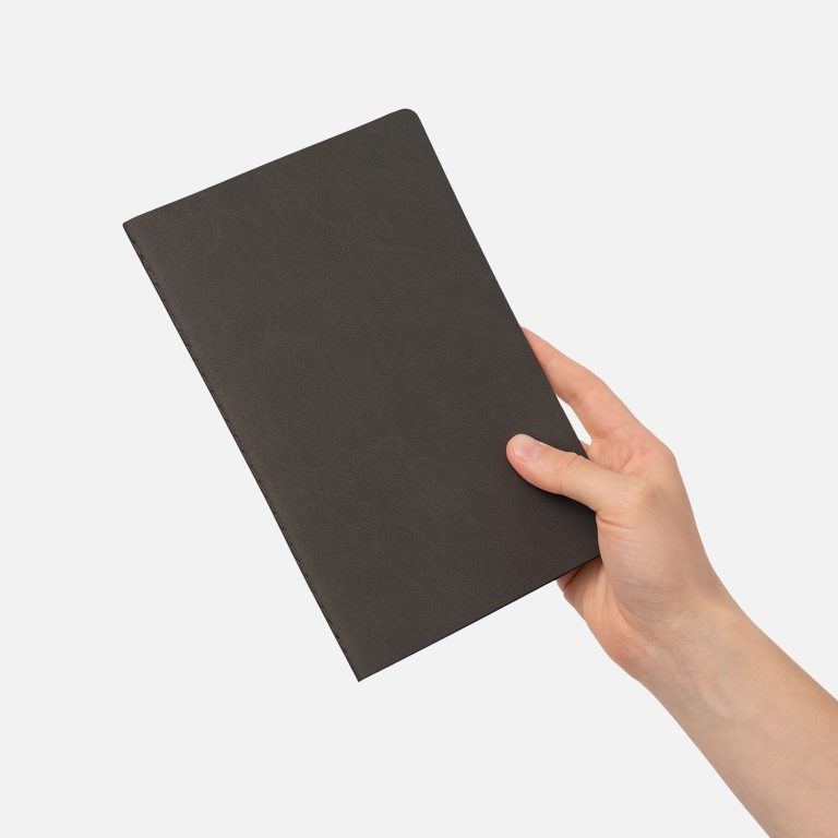 Блокнот Corsa slim, серый — изображение 8