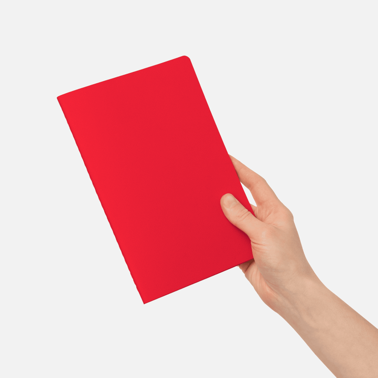 Блокнот Corsa slim, красный — изображение 8