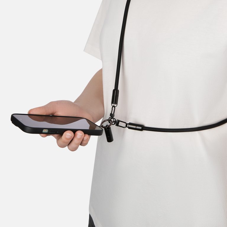 Кабель-ланьярд Волтрикс (Voltrix), черный — изображение 10