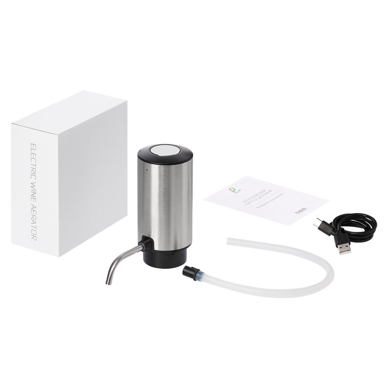 Электрический аэратор Данте (Dante), серебряный — изображение 10