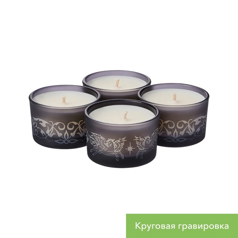 Набор ароматических свечей Сенто (Sento), бежевый — изображение 7