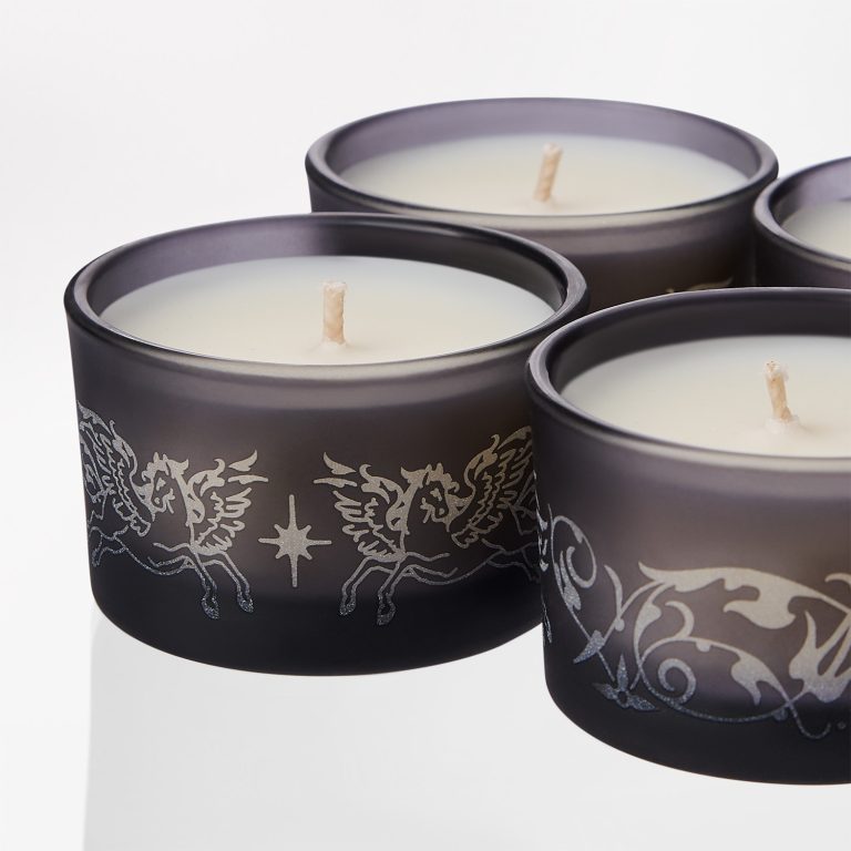 Набор ароматических свечей Сенто (Sento), бежевый — изображение 8