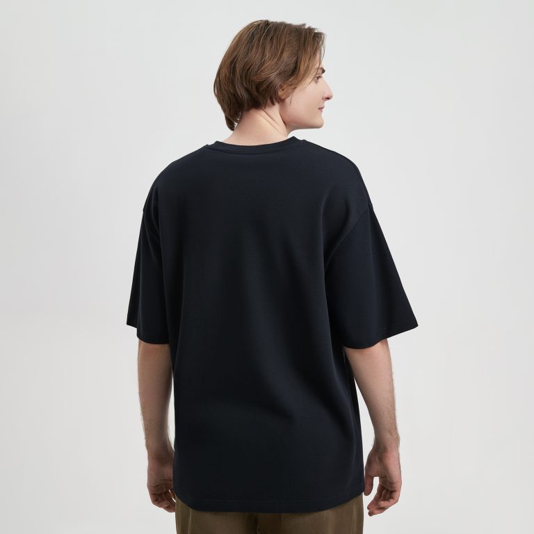 Футболка унисекс премиум Аура (Aura), 100% хлопок 200гр. черный, размер XS/S — изображение 7