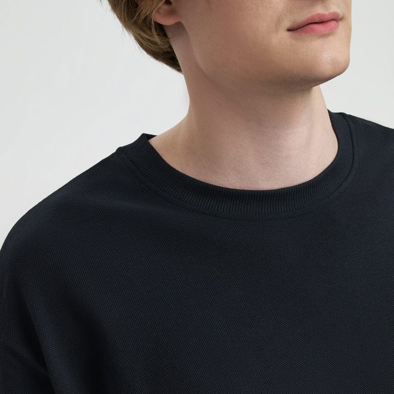 Футболка унисекс премиум Аура (Aura), 100% хлопок 200гр. черный, размер M/L — изображение 10