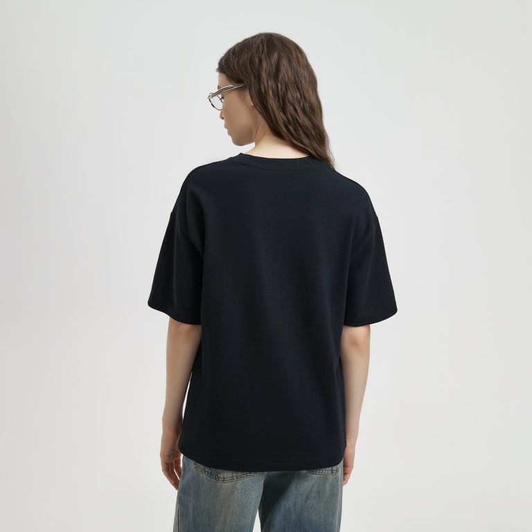 Футболка унисекс премиум Аура (Aura), 100% хлопок 200гр. черный, размер XL/2XL — изображение 6