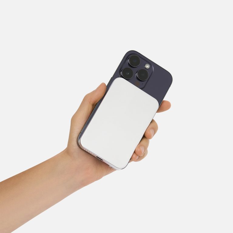 Внешний аккумулятор Artex PD 5000mAh с функцией беспроводной зарядки 15W, серебряный — изображение 9