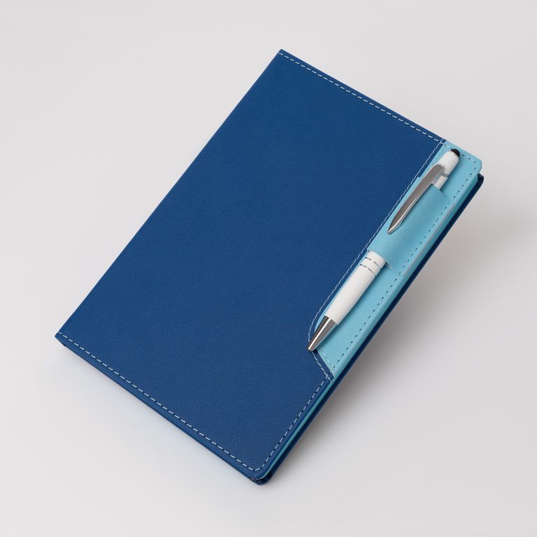 Ежедневник B2Book Medio Wing недатированный, синий — изображение 5