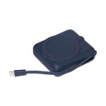 Внешний аккумулятор с подсветкой Ritter PD 10000mAh с функцией беспроводной зарядки 15W, синий — изображение 4