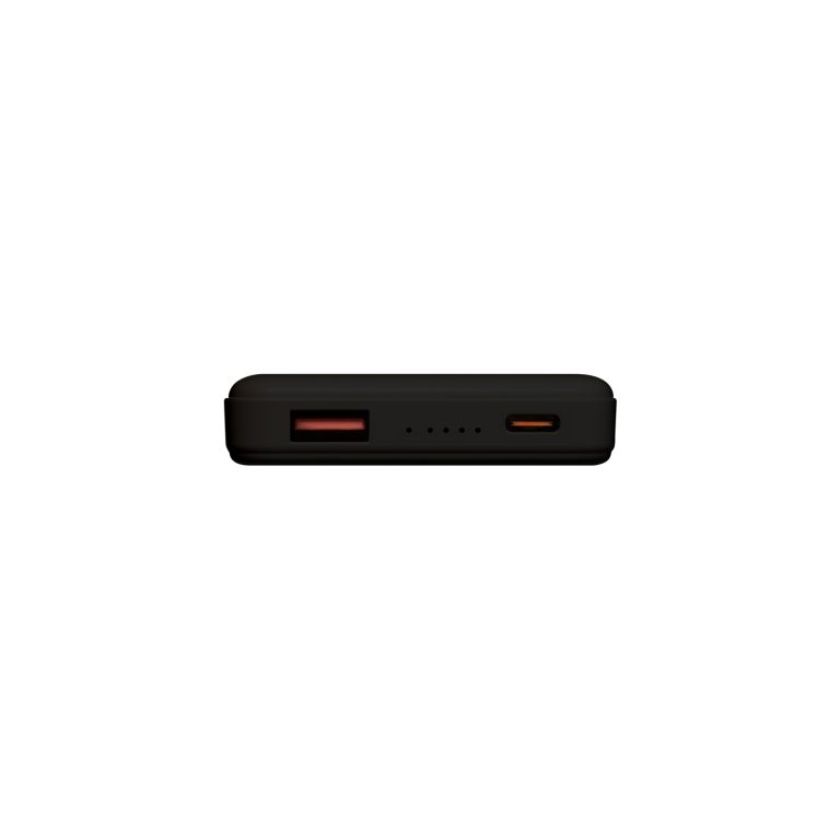 Внешний аккумулятор Largo PD 5000mAh с функцией беспроводной зарядки 15W, черный — изображение 7