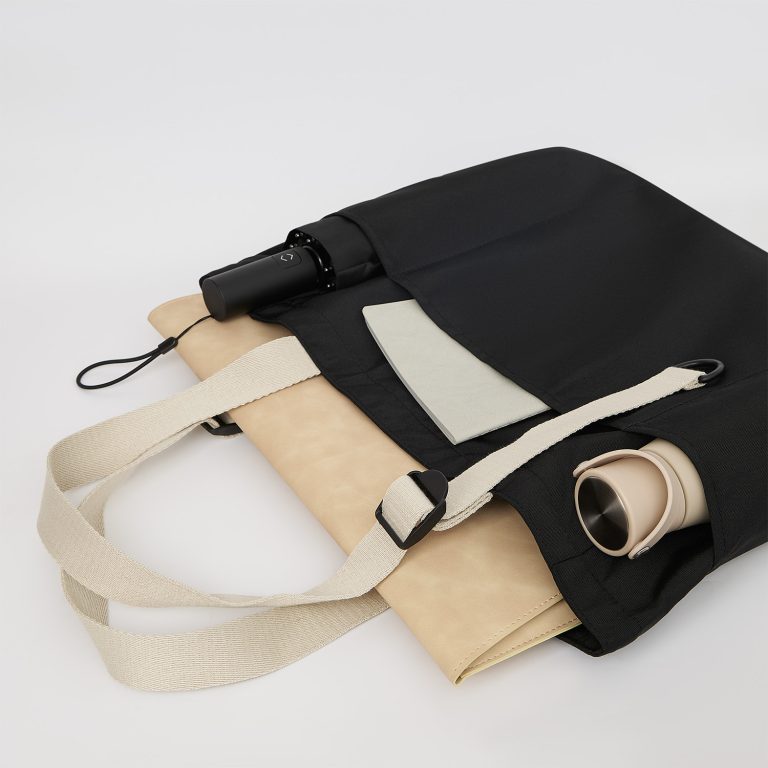 Сумка для покупок Sola, черная — изображение 6