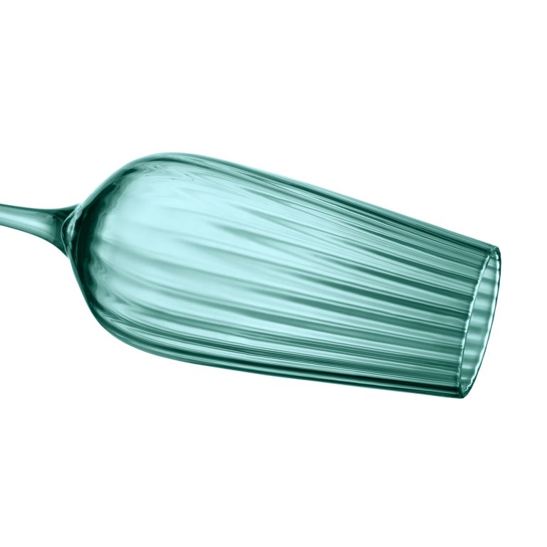 Бокал для шампанского Капри (Capri), зеленый — изображение 3