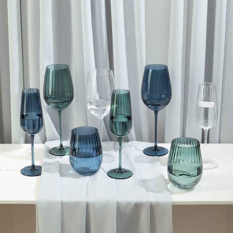 Бокал для шампанского Капри (Capri), зеленый — изображение 5