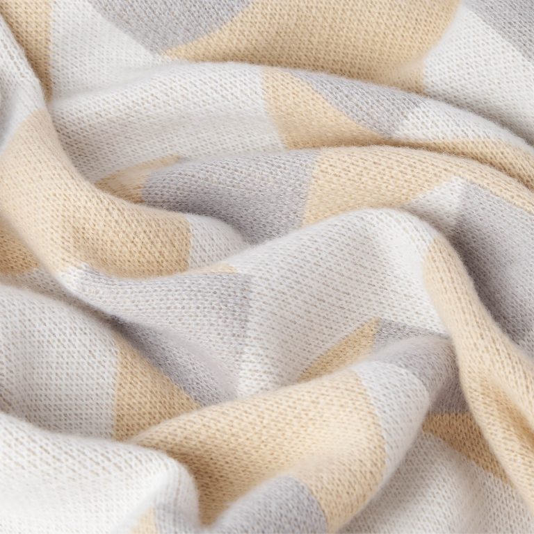 Плед под заказ с индивидуальным принтом. Полиэстер-софт, жаккард 3 цвета. Размер 110х190 — изображение 4