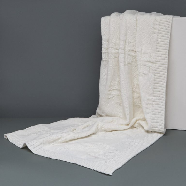 Плед под заказ с индивидуальным принтом. Полиэстер-софт, Петельный рисунок. 1 цвет. Размер 110х170 — изображение 3