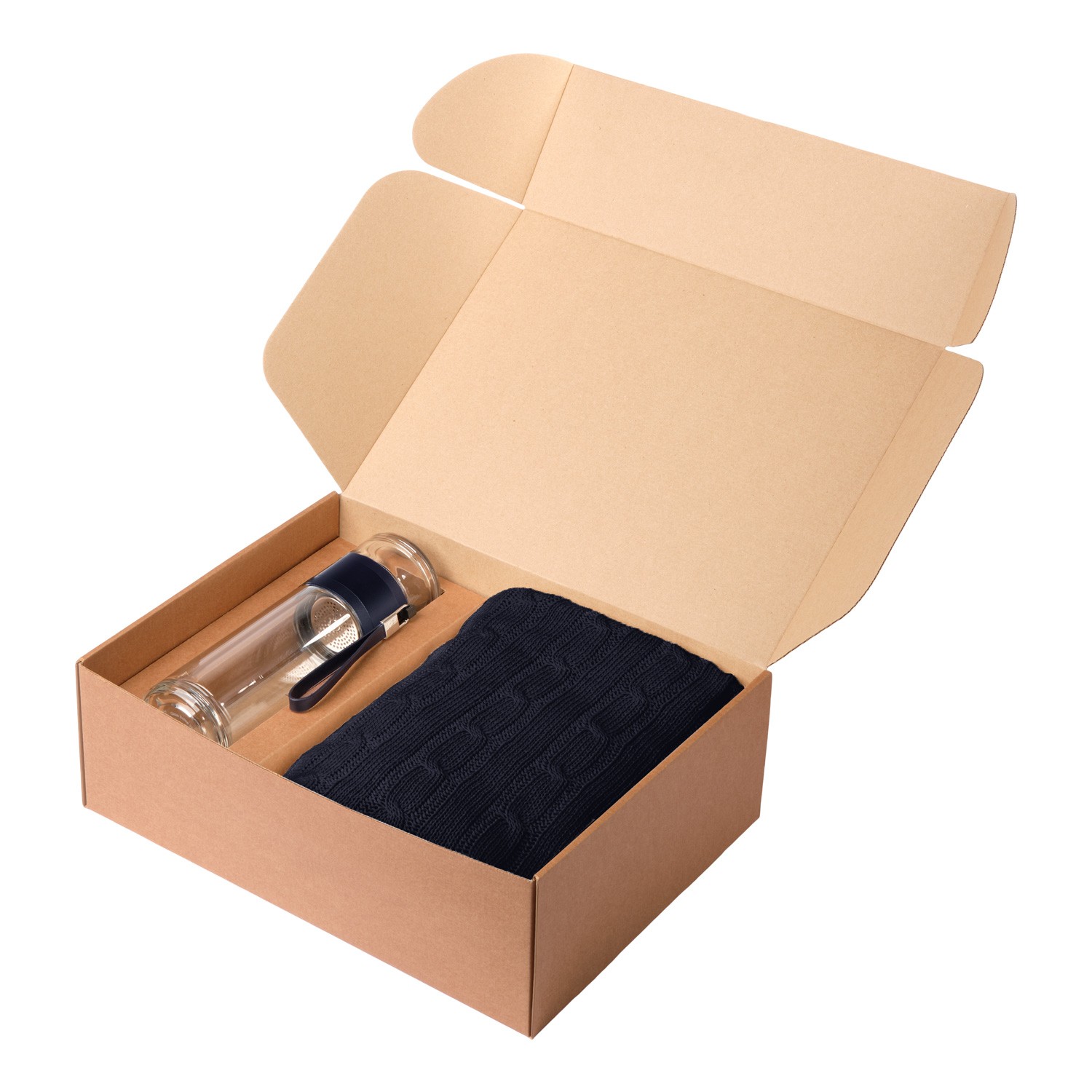 001213443 Portobello Подарочные наборы Плед + термокружка