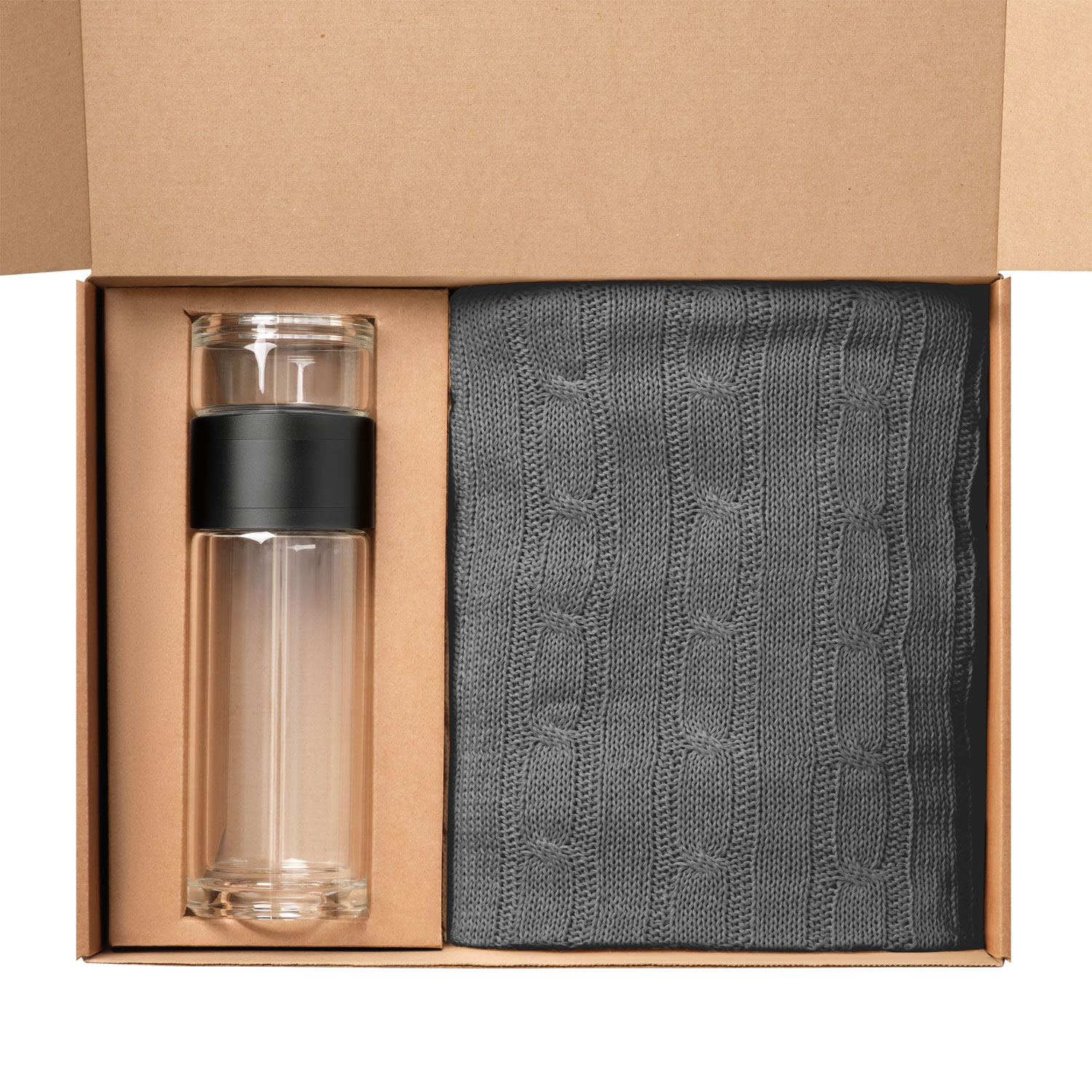 001213452 Portobello Подарочные наборы Плед + термокружка